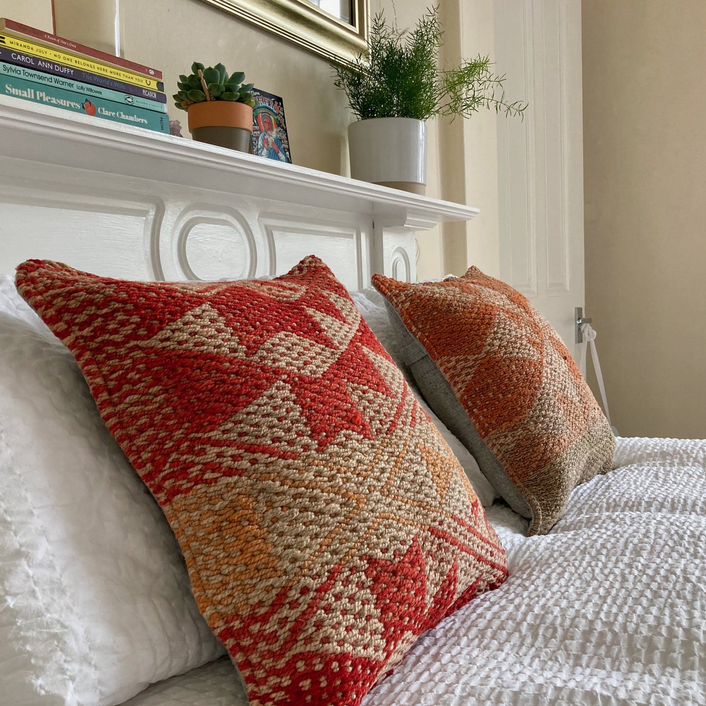 Vintage wool cushion #CO175