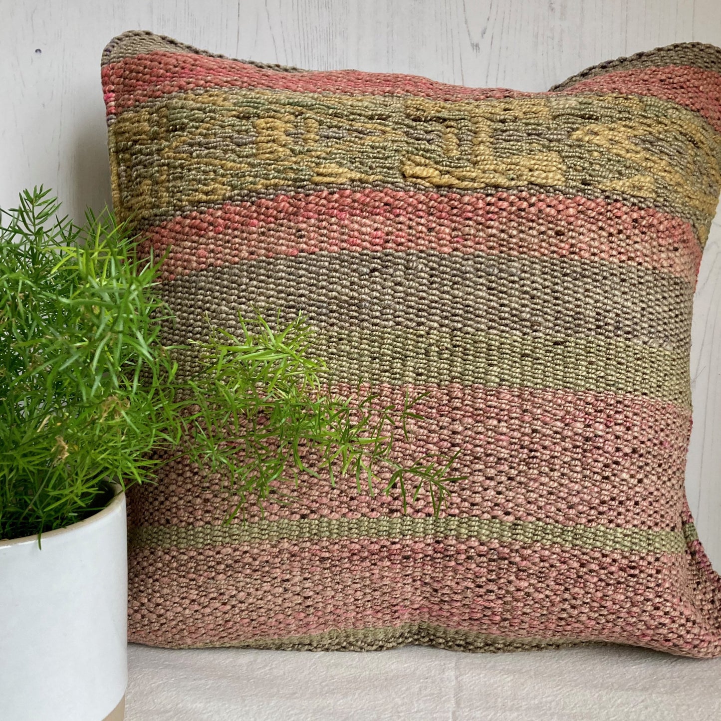 Vintage wool cushion #CO172