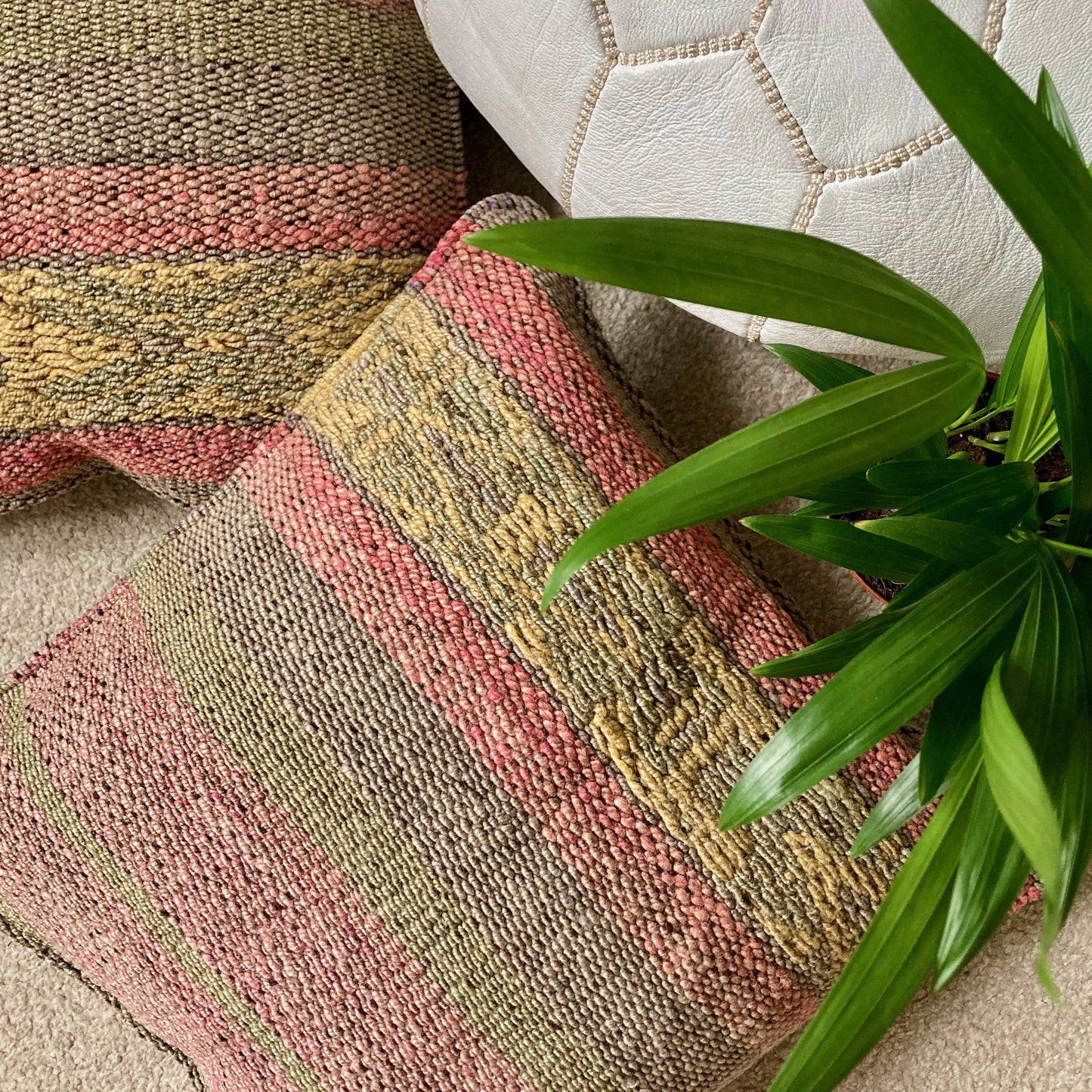 Vintage wool cushion #CO172