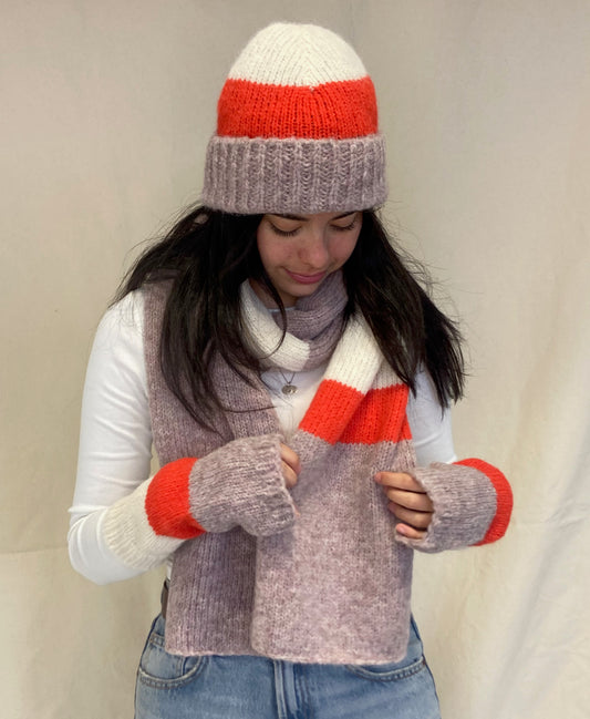 COCO alpaca scarf