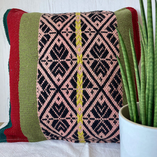 Vintage wool cushion #CO128