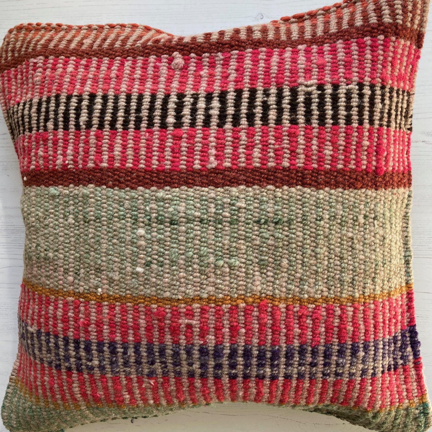 Vintage wool cushion #CO144