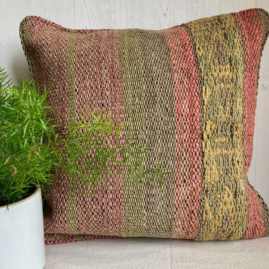 Vintage wool cushion #CO173